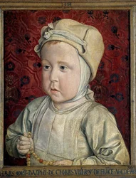 Portret van de dauphin Charles Orlant