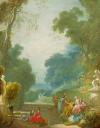 Een Spel van Hot Cockles, ca. 1775-1780