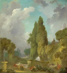 Blindemannetje, ca. 1775-1780
