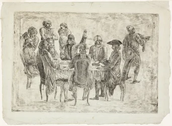 Le Déjeuner de Voltaire à Ferney of Le Souper des Philosophes