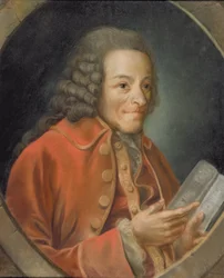 Portret van Voltaire (1694-1778)