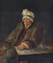 Portret van Voltaire