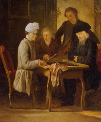Voltaire bij het schaken