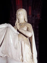 Orant van het graf van Anna van Bretagne en Lodewijk XII
