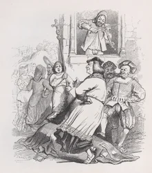 De Violist van Meudon uit De Volledige Werken van Béranger, 1836