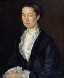 Portret van Adélaïde Mathilde Rousseaux