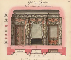 Hôtel Montholon. Salonproject, 1786