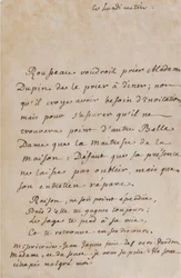 Correspondentie tussen Jean-Jacques Rousseau en Louise Dupin (circa 1754) (A05)