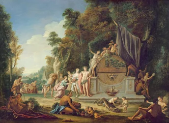 Fête Galante ter ere van Bacchus