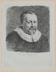 Portret, naar Van Dyck