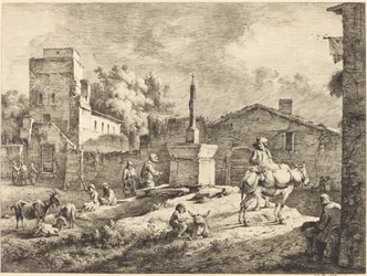 Uitzicht op Saint-Andéol