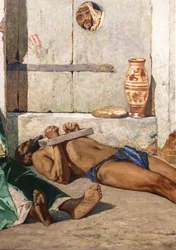 Marokkaanse gevangenen (detail)