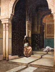 De executietrap in het Alhambra in Granada