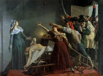 De moord op Marat, 1886