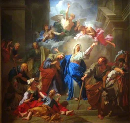 Frans: La Visitation de la Vierge (Le Magnificat) Visitation de la Vierge door Jean Jouvenet