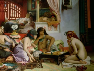 In de harem