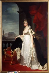 Portret van keizerin Elisabeth Alexeievna