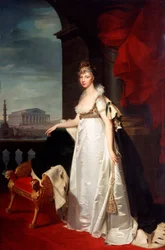 Portret van Keizerin Elizabeth Alexeievna, 1805