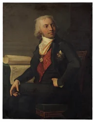Portret van Friedrich Karl Ludwig, Hertog van Sleeswijk-Holstein-Sonderburg-Beck 1757-1816, 1798
