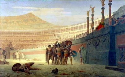 Heil Caesar! Wij die op het punt staan te sterven groeten u, 19e eeuw