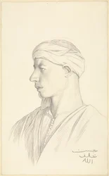 Portret van een Egyptische Fellah