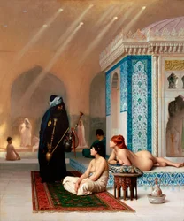 Het zwembad van de harem