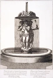 Fontein door Louis Lerambert in Versailles, 1673