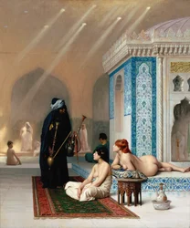 Zwembad in een Harem