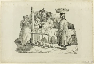 De slapende visboer
