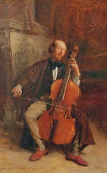 Alexandre Batta, de cellist, 1855