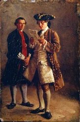 Een brief lezen, 1852