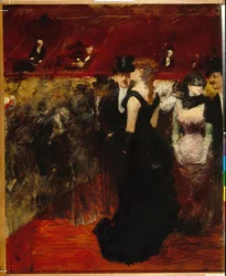 Bal in de opera van Parijs