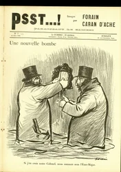 Illustratie door Jean-Louis Forain (1852-1931) in Psst...!