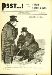 Illustratie door Jean-Louis Forain in Psst...!