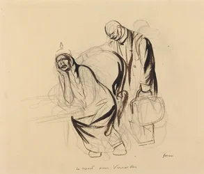 Le départ pour Versailles, ca. 1919
