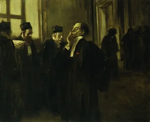 Paleiscorridorscène, c.1905