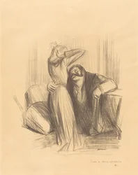 Scène in een Privé Kamer (verticale plaat)