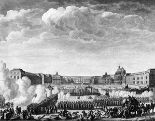 Franse revolutie: de koning beloofde op 6 oktober naar Parijs te komen