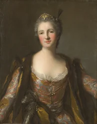 Markiezin de Broglie (1718-1777), geboren Freiin von Besenval von Brunstatt, als sultana