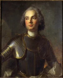Portret van Charles-Guillaume-Louis, Markies de Broglie, Seigneur du Mesnil, 1734