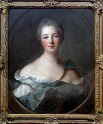 Portret van Jeanne Antoinette Poisson, Markiezin van Pompadour