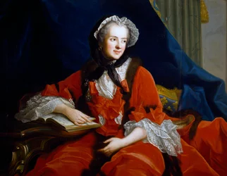 Portret van Maria Leczinska of Leszczynska