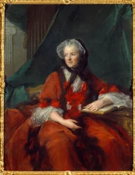 Portret van Marie Leszczyńska, koningin van Frankrijk