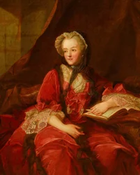 Portret van Marie Leszczyńska