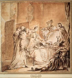 Voor het Kostuumfeest, 1762