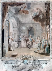 Mme Louise neemt afscheid van haar zoon, 1772