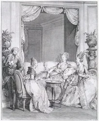 Wees niet bang, mijn goede vriend, gegraveerd door I.S. Helman (1743-1809)