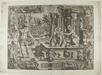Diana en Actaeon (de metamorfose van Acteon)