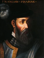 Portret van Francisco Pizarro