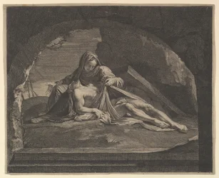 La Vierge au sepulcre